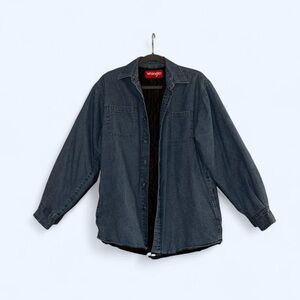 Wrangler Denim Button-Up Shirt